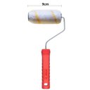 Ver imagem 2 de Rolo de Pintura Pequeno Minirolo 9cm Lã Microfibra 10mm Antirespingo com Suporte | Atlas