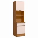 Ver imagem 2 de Paneleiro Cozinha Torre Quente Grace Carvalho Oak/Off White Z44 - Mpozenato