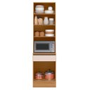 Ver imagem 5 de Paneleiro Cozinha Torre Quente Grace Carvalho Oak/Off White Z44 - Mpozenato