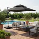 Ver imagem 1 de Ombrelone Quadrado Articulável 3m Jardim Piscina Tulum Rivatti