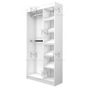 Ver imagem 4 de CLOSET, ARMÁRIO, CABIDEIRO DUPLO E SAPATEIRA M67.2020.B MUNDI MOVEIS