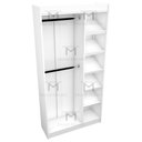Ver imagem 3 de CLOSET, ARMÁRIO, CABIDEIRO DUPLO E SAPATEIRA M67.2020.B MUNDI MOVEIS