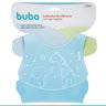 Babador Silicone Para Bebê +3 Meses Impermeável com Bolso Coletor de Migalhas Buba - Azul - 8
