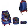 Kit Mochila Infantil Masculina Mega Heroes 3 Pçs - MR12950 - 1