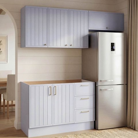 Cozinha Modulada 3 Peças sem Tampo Marselha CabeCasa MadeiraOriginals
