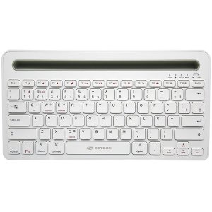 Teclado sem Fio Bt Multi Device K-bt100wh C3 Tech C3tech 303020810500