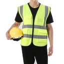 Ver imagem 3 de Colete Faixa Sinalizador Refletivo Kit 20 Uni Epi Obra Transito Sinalizaçao Estrada Segurança do Tra