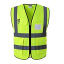 Ver imagem 2 de Colete Faixa Sinalizador Refletivo Kit 20 Uni Epi Obra Transito Sinalizaçao Estrada Segurança do Tra