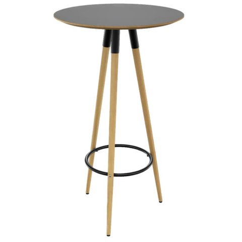 Mesa Bistrô Preta 60cm