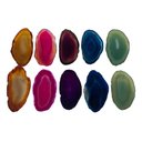 Ver imagem 1 de Chapinhas De Ágatas Sortidas 10 A 12 Cm - 10 Unid