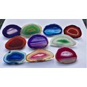 Ver imagem 2 de Chapinhas De Ágatas Sortidas 10 A 12 Cm - 10 Unid