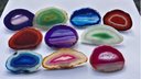Ver imagem 2 de Chapinhas De Ágatas Sortidas 10 A 12 Cm - 10 Unid