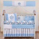 Ver imagem 1 de Kit Berço Americano Coroa Trança Menino Enxoval Masculino