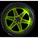 Ver imagem 2 de Carretilha Grande 26 Cm Para Pipa - Amarelo