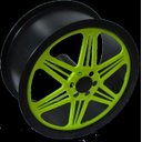 Ver imagem 1 de Carretilha Grande 26 Cm Para Pipa - Amarelo
