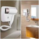 Ver imagem 2 de Secador de Cabelo Suporte Parede Banheiro Hotel Pousada Casa