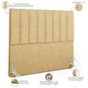 Ver imagem 3 de Cabeceira Cama Box Casal 140 cm Dália W01 Couríssimo Fendi - Lyam Decor