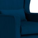 Ver imagem 4 de Poltrona Decorativa Aurora Balanço Vovo Veludo Marinho - Fm