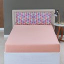 Ver imagem 4 de Jogo de Cama Lençol Sonho Bom Casal em Malha Algodão - Salmão