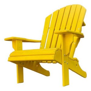 Cadeira Adirondack Jardim Pavão Amarelo Ipê Amarelo Ipê Adirondack