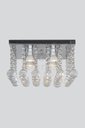 Ver imagem 1 de Lustre Pendente De Cristal Legítimo Alto Brilho Base 30x30