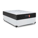 Ver imagem 3 de Box Reforçado Sintético + Colchão Casal Premiere D33 20x138:Branco
