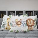 Ver imagem 5 de Kit Capas Almofadas Decorativas Safari 45x45 - Id Decor