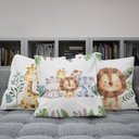 Ver imagem 5 de Kit Capas Almofadas Decorativas Safari 45x45 - Id Decor