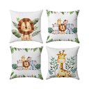 Ver imagem 1 de Kit Capas Almofadas Decorativas Safari 45x45 - Id Decor