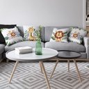 Ver imagem 6 de Kit Capas Almofadas Decorativas Safari 45x45 - Id Decor