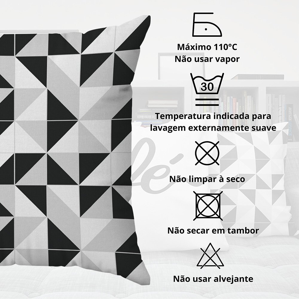 Kit Capas Almofadas Decorativas Safari 45x45 - ID Decor - 7