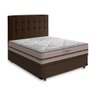 Cama Box Baú + Cabeceira Cassis e Colchão Casal Anjos Classic Molas Ensacadas 138cm - 1