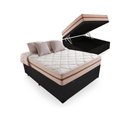 Ver imagem 1 de Cama Box Baú Casal Tecido Sintético Preto com Colchão Pillow Angel - Bello Box - Molas Ensacadas 62x