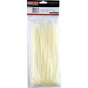 Ver imagem 1 de 500 Abraçadeira Nylon Branca 250x3,6mm Starfer