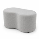 Ver imagem 1 de Puff Orgânico Feijão 80cm para Sala e Quarto Bouclé Cinza