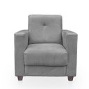 Ver imagem 4 de Kit Poltrona Cadeira para Sala Confortável Reforçada Veneza Suede