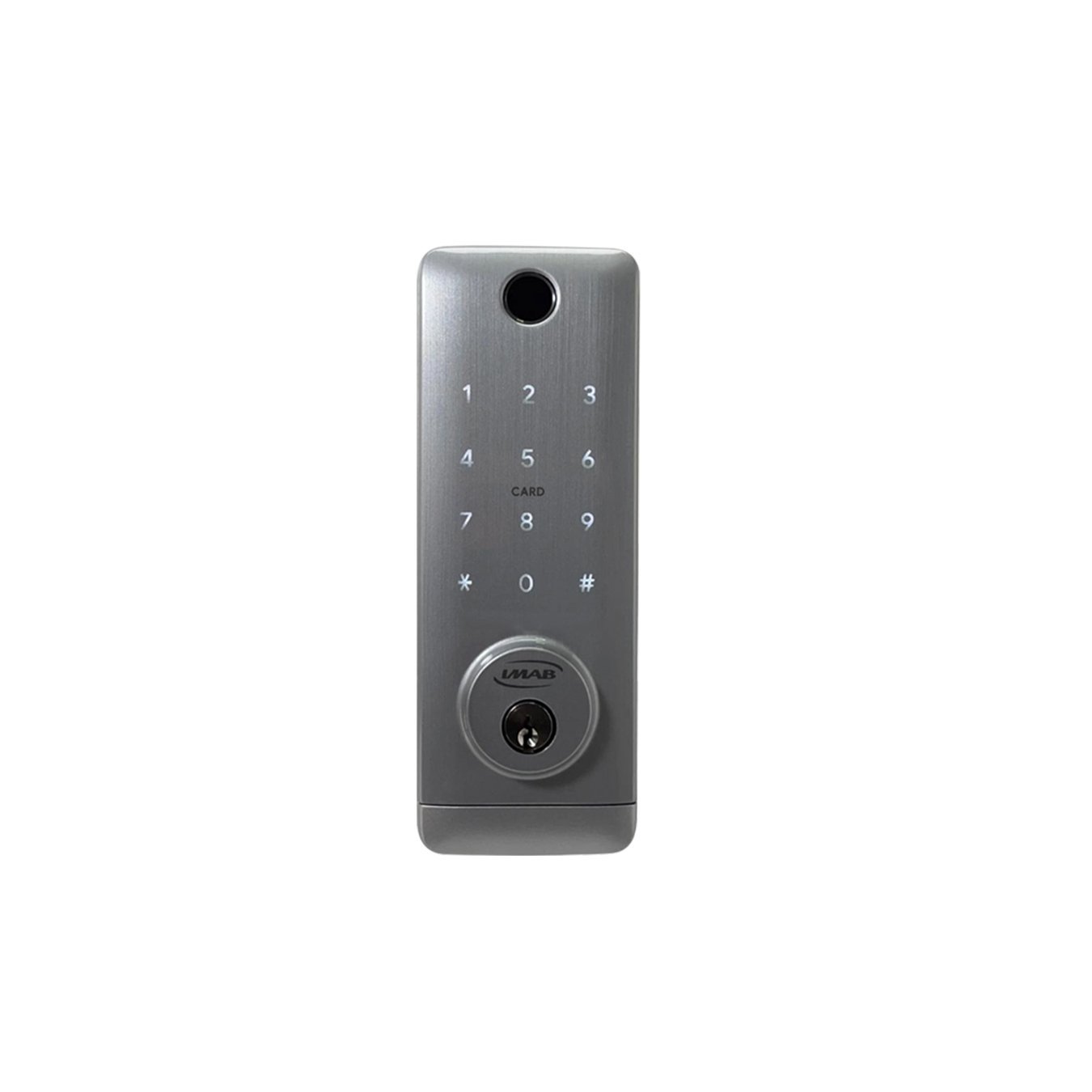 Fechadura Porta Abrir Digital Imab D100 Bluetooth Cinza - 2