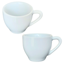Ver imagem 3 de Kit Jogo 6 Xicaras Café Expresso 75ml - Porcelana Branca