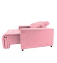 Ver imagem 4 de Poltrona Amamentação Retratil E Reclinavel Sala Quarto Mamae Sofia Rosa