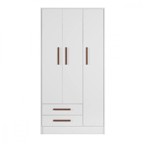 Guarda Roupa 03 Portas e 02 Gavetas Q Encanto Qmovi Branco