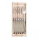 Ver imagem 1 de 6 Garfos em Inox Champagne Laguiole
