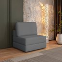 Ver imagem 1 de Sofá Cama À Vácuo 1 Lugar Linha Modular Flip Magic