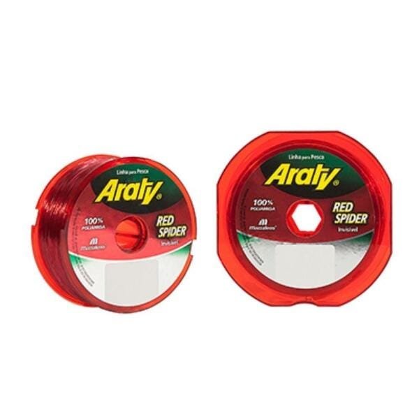 Linha Pesca Red Spider Araty 0,40 Mm 300 Metros Caixa C 6 Un - 1