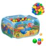 Piscina Infantil Quadrada com Bolinhas Galinha Azulzinha - 1