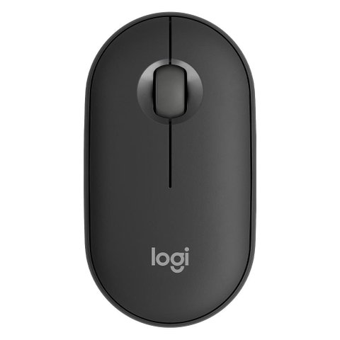 Mouse sem Fio M350s Bluetooth Logitech Pebble2 Studio Grafite 910-007049