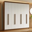 Ver imagem 1 de Guarda-Roupa Casal 8 Portas Batentes Saturno Madesa