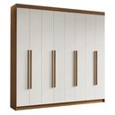 Ver imagem 3 de Guarda-Roupa Casal 8 Portas Batentes Saturno Madesa