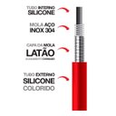Ver imagem 5 de Torneira Filtro Cozinha Parede Flexível Color Red C-72