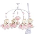 Ver imagem 1 de Móbile para berço musical e giratório Ursa Princesa Rosa