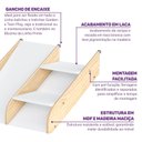 Ver imagem 3 de Mini Escorregador Ii Prime Casatema MadeiraOriginals Marrom/Branco